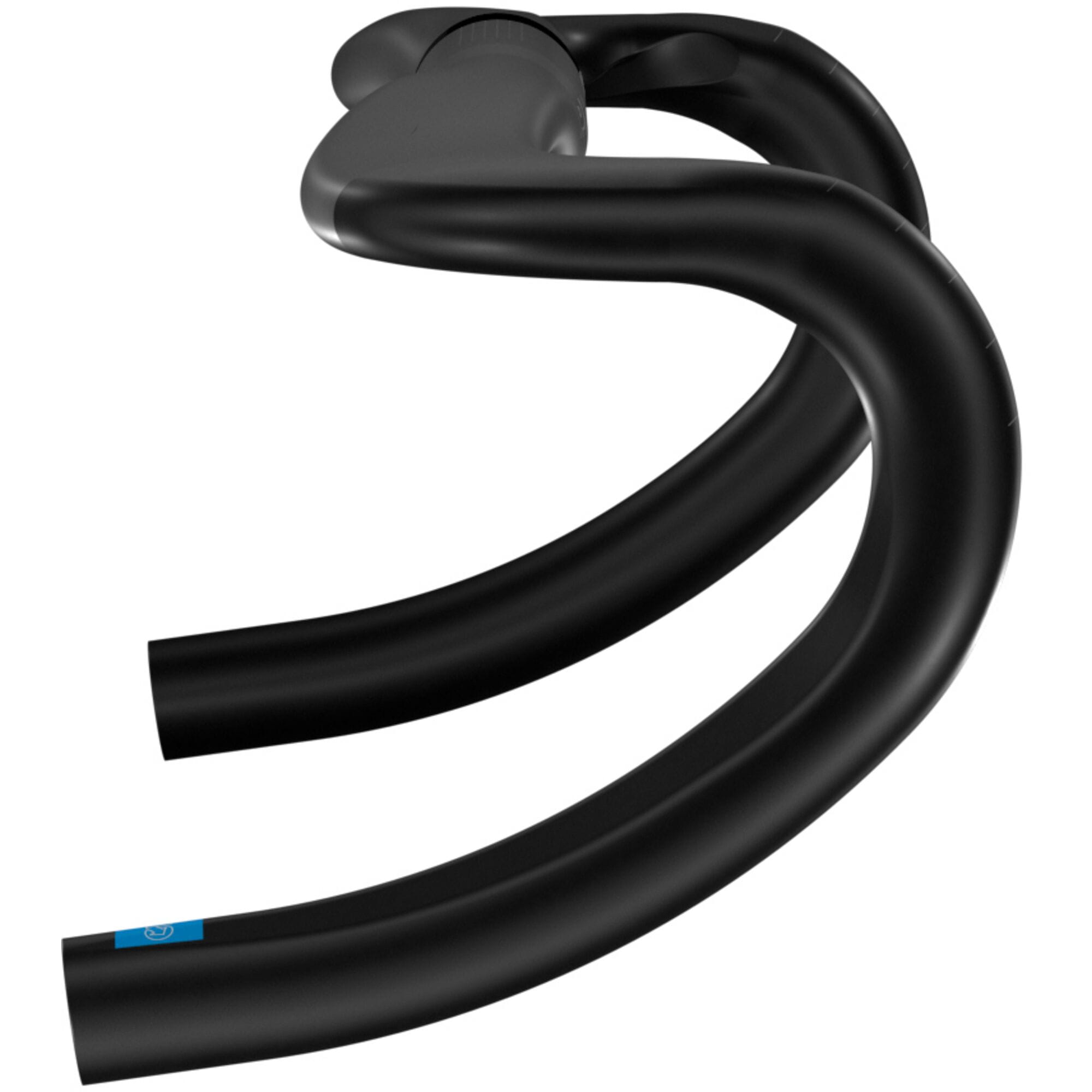 PRO PLT Ergo Carbon 31.8mm road handlebar with ergonomic design and cable groove for comfortable cycling and sleek setup.