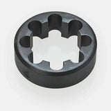 Park Tool 612 Thread Guide for FTS-1 threading tool, used in workshop for precise bicycle frame threading.