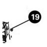 Park Tool 2828 M6 Flange Lock Nut for PCS-9.2 and PCS-9.3 Bike Stands