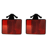 Hamax rear reflector set for Avenida child seats, bright safety accessories with reflective surfaces for visibility.