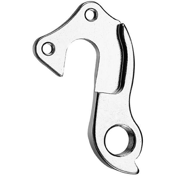 M Part Bulls Gear Hanger, durable bike frame protection component, shown mounted on a bicycle frame for easy gear alignment.
