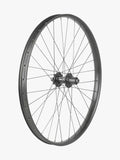 Trek Alex MD35 27.5-inch MTB rear wheel with Shimano HG 8/9/10-speed cassette in black and grey, bike component image