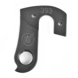 Wheels Manufacturing replaceable derailleur hanger dropout, CNC machined, anodized for bike components and repair.