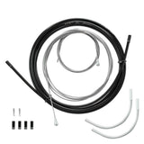 Kinesis UK gear ferrule for smooth shifting and brake cable protection, close-up of metal component on bike components.