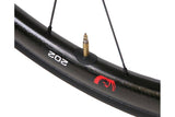 Black RRP ValveGuards for bike valves and frames, designed to protect against rattles and damage during rides.