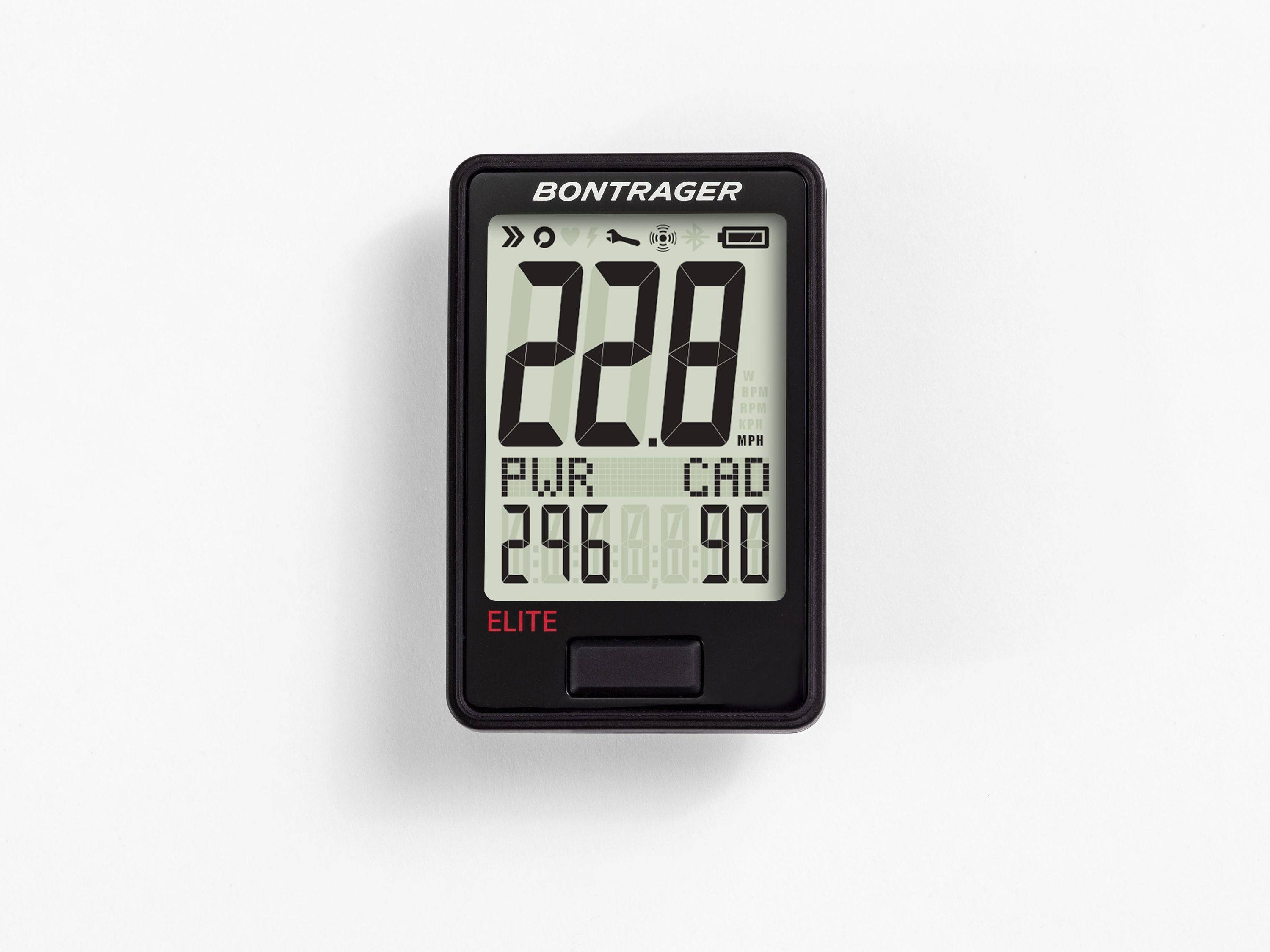 Bontrager RIDEtime Elite Cycling Computer Black One size | Swinnerton Cycles