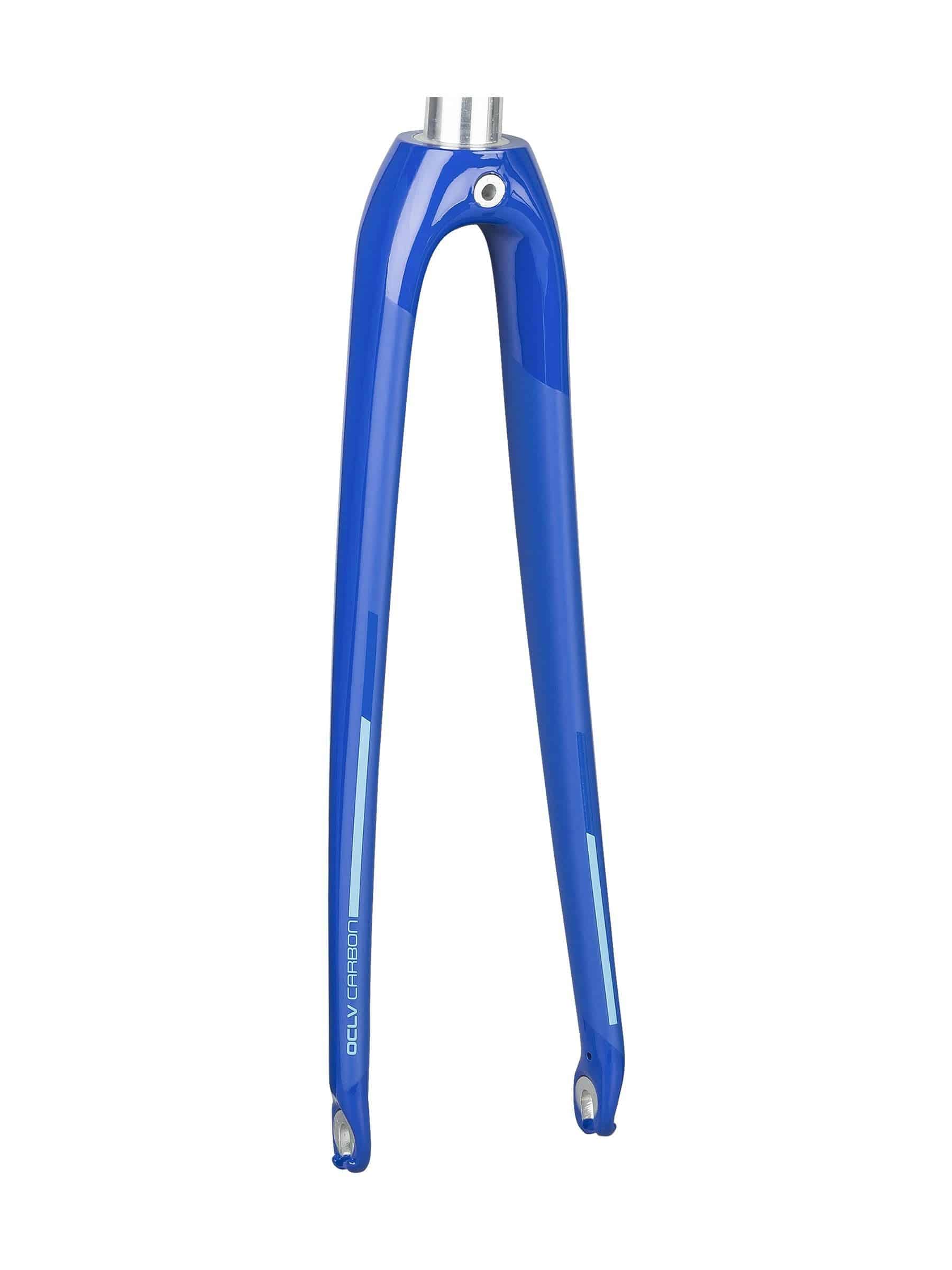 Trek Domane AL 700C road bike fork, lightweight aluminum components, designed for smooth steering and stability.