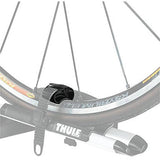 Thule wheel strap adaptors for cycle carriers, designed to protect low-profile bike rims during transport.