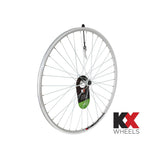 KX Wheels KX Road 700C doublewall front wheel rim with quick release and 100mm axle, suitable for road bike components