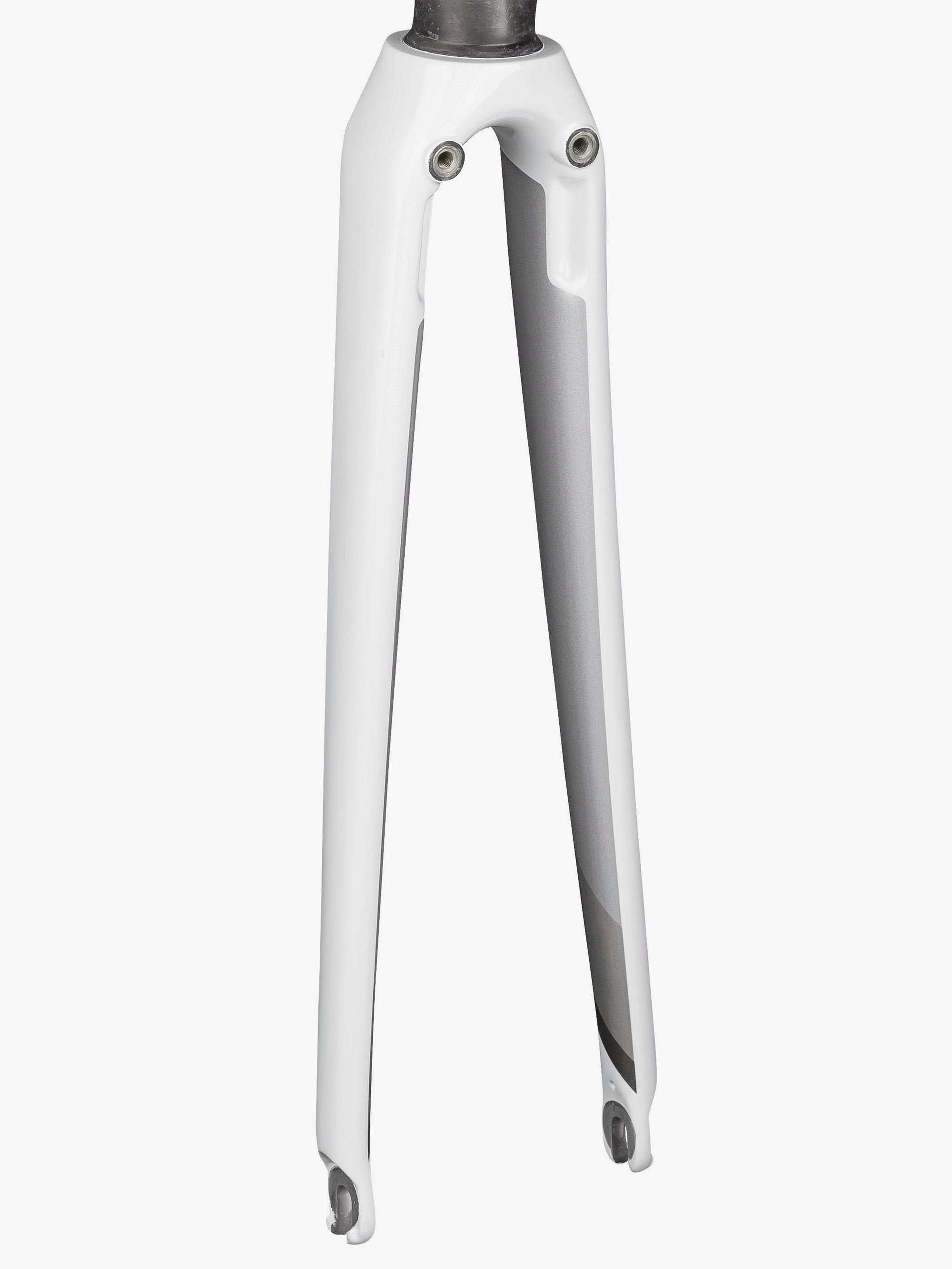 Trek 2018 Emonda SL 5 women's road bike fork, compatible with Emonda SL 5 WSD, shown in a close-up image of the component.