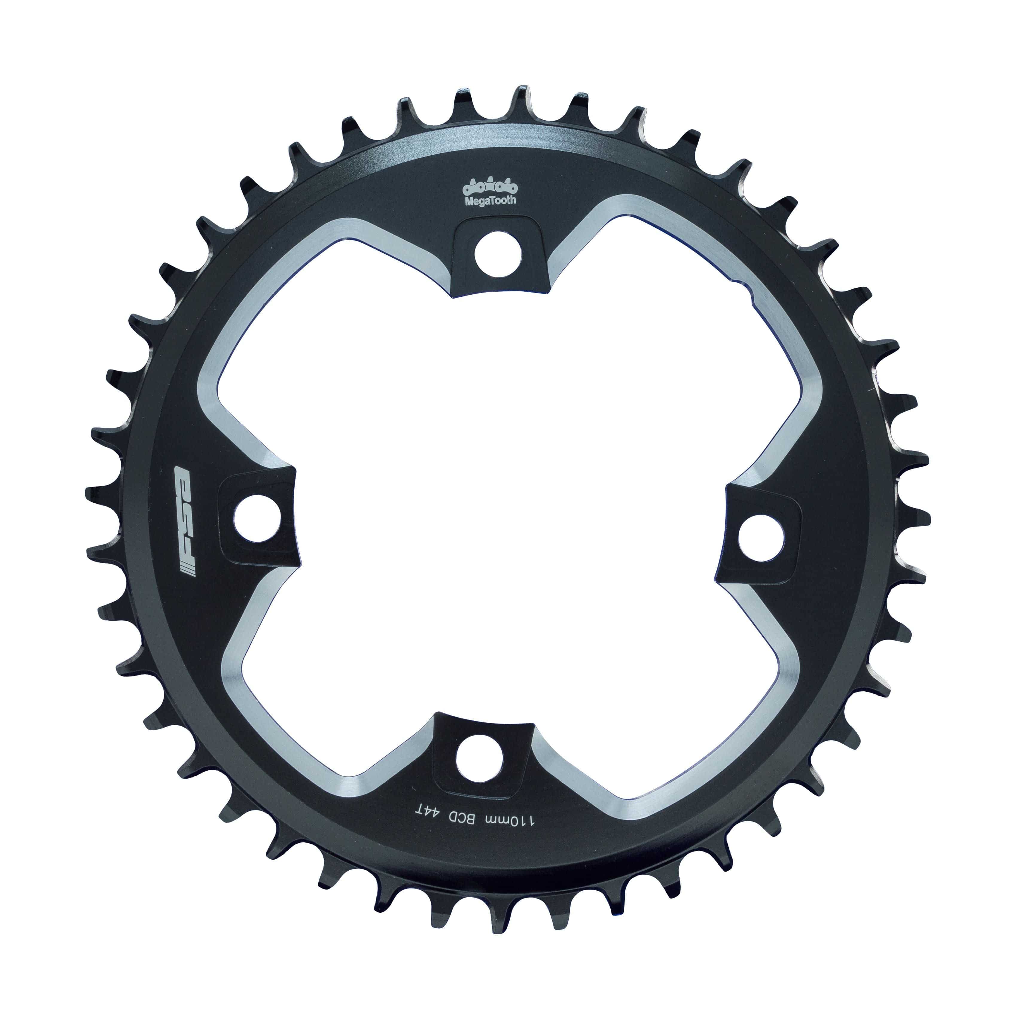 FSA Gossamer ABS Road Chainring (2x11, 110x46T, Black, 4h) A9 | Swinnerton Cycles
