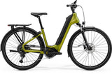 Merida eSpresso City 575 EQ - Green/Black - MY24 e-Hybrid Bike | Swinnerton Cycles