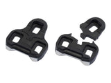 Giant pedal cleats with 0 degree float compatible with Look road pedal system, designed for cycling components.