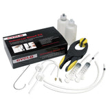 Cyclo Tools hydraulic disc brake bleed kit components, including spare parts and accessories for bike brake maintenance.