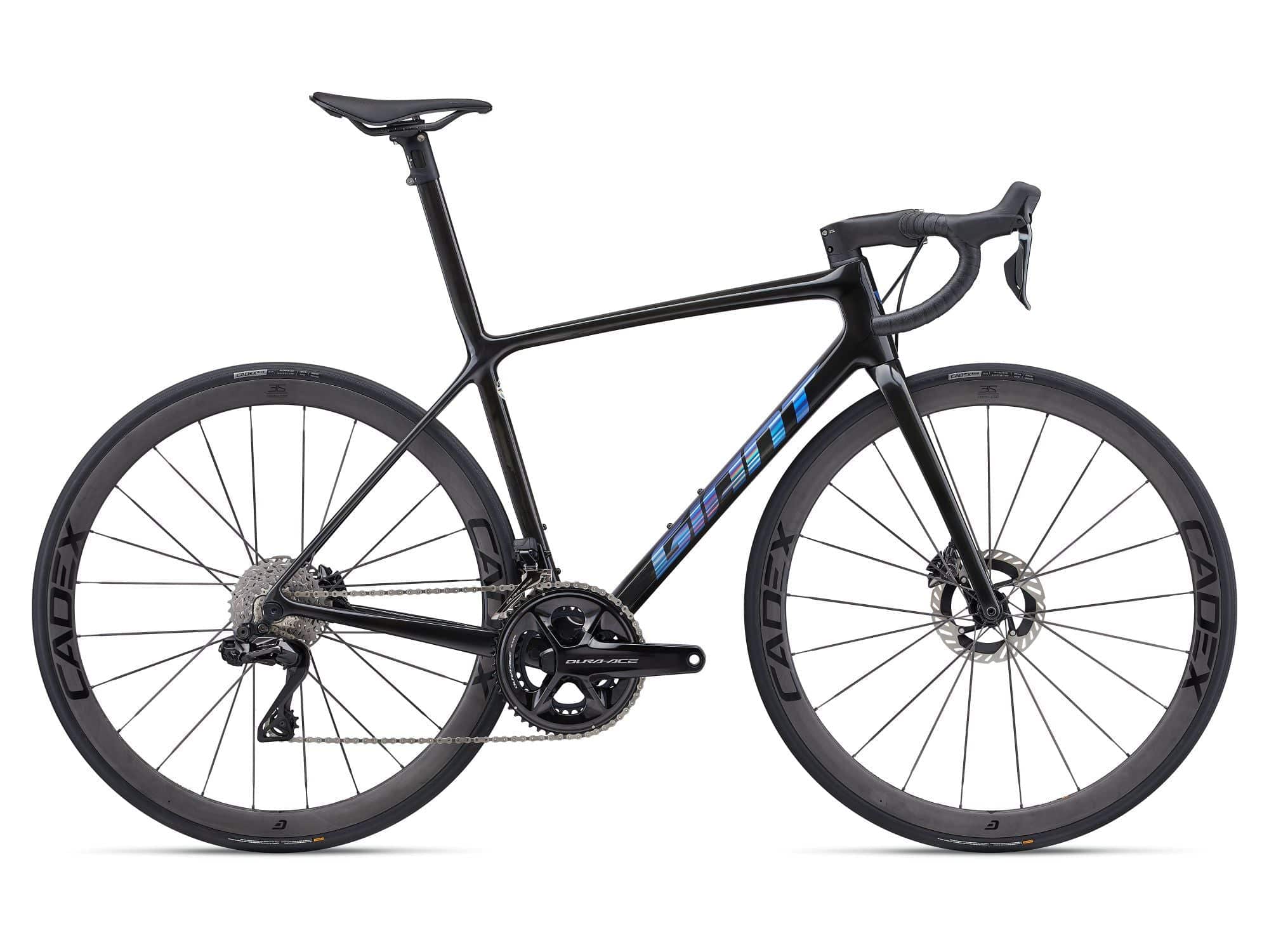 Giant TCR Advanced SL Disc 0 road bike with Shimano Dura-Ace Di2 electronic shifting, sleek frame and disc brakes, 2024 model