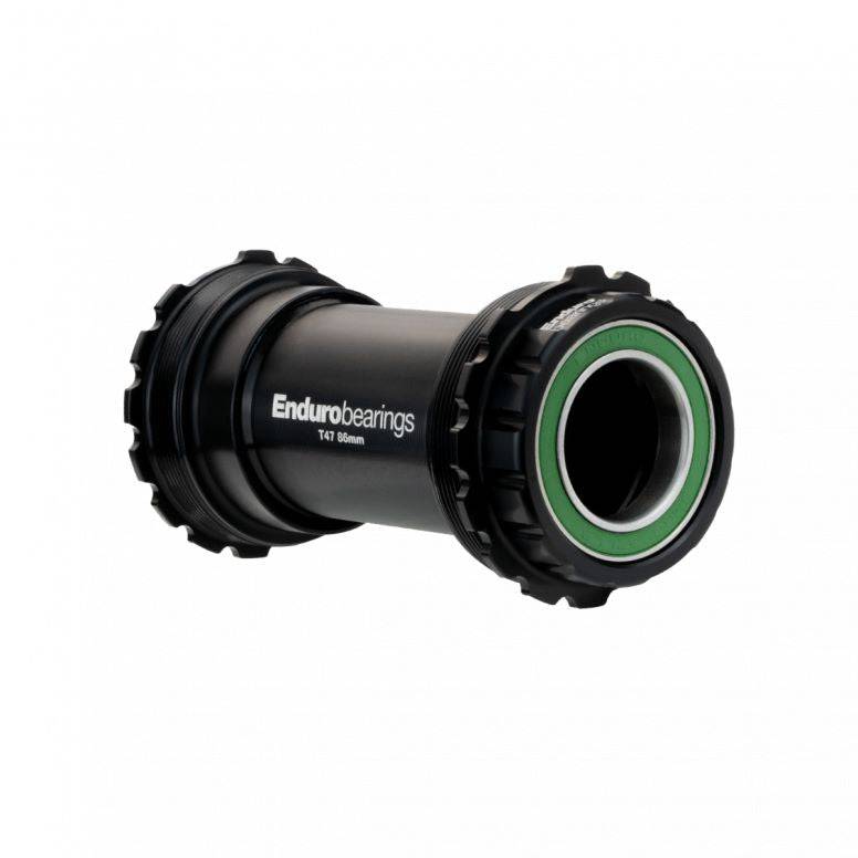 Enduro Bearings T47 Aysmetrical - BB - 440C Stainless Steel Black 24mm 440C Stainless Steel T47 Asymmetrical 2 Year | Swinnerton Cycles