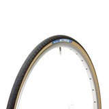 Panaracer Pasela PT folding bicycle tyre with ProTite puncture protection for city and touring bikes, shown in close-up.