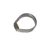 Rixen-Kaul contour clamp for 36mm seat pillar adapter, bike rack mount, showing the black metal clamp with mounting hardware