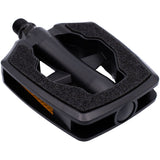 M Part SANDBLOCK© anti-slip bike pedal with reflector, designed for commuting and leisure cycling, showing textured surface and reflector.