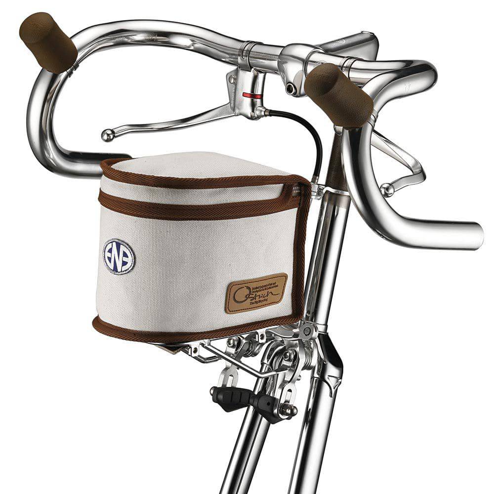 Dia-Compe ENE front bag made of durable canvas, designed as a pannier accessory for ENE front carrier on bicycles.