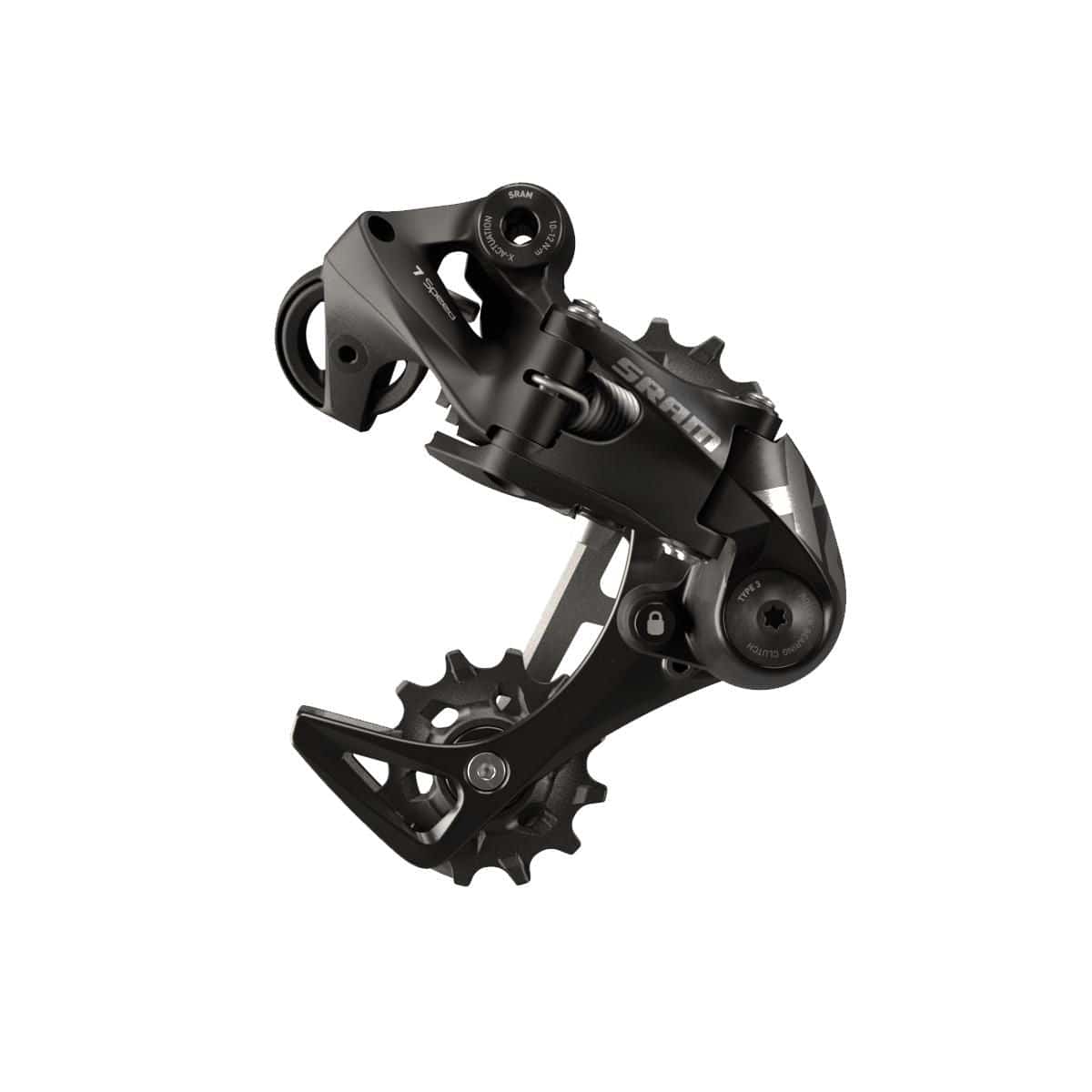 SRAM Rear Derailleur X01DH 7-Speed Medium Cage A3: BLACK 7 SPEED | Swinnerton Cycles