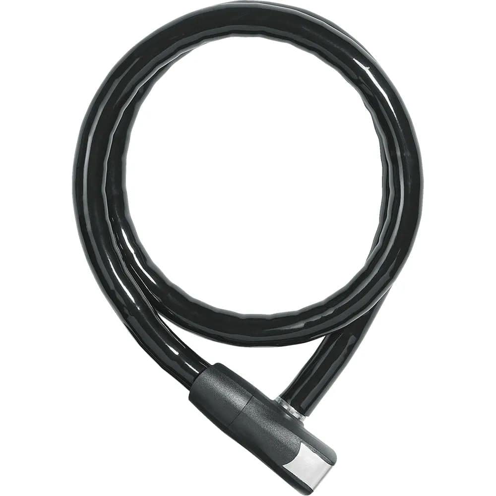 ABUS Steel-O-Flex 860/110 QS RBU Centuro bike lock with secure coil cable and key lock mechanism, designed for bike security.