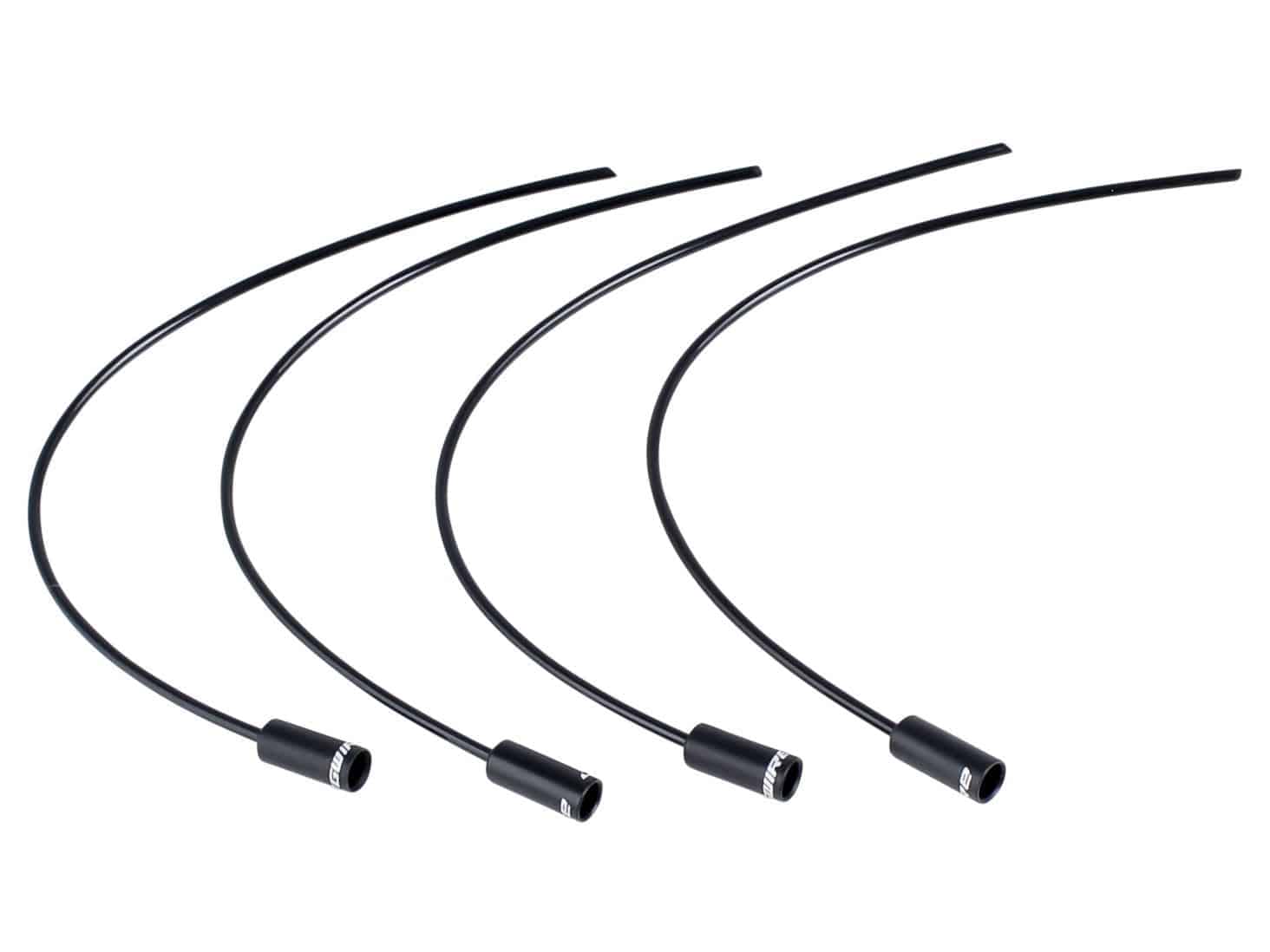 Jagwire 150mm Nosed 4mm Ferrules Pack of 4 Grey One size | Swinnerton Cycles