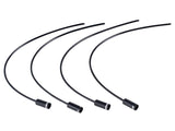 Jagwire 150mm Nosed 4mm Ferrules Pack of 4 Grey One size | Swinnerton Cycles