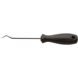 UNIOR 165mm awl with round double bent blade for precision workshop tasks, suitable for detailed woodworking and metalworking.