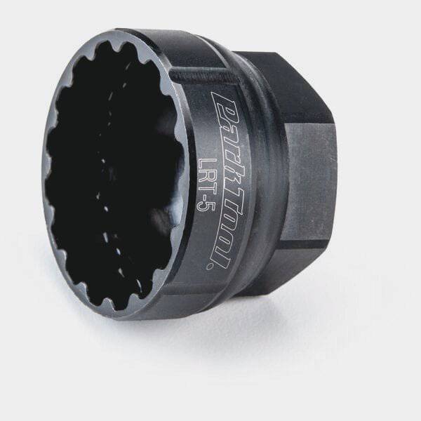 Park Tool LRT-5 direct lockring tool for Fazua Ride 60 E-bike systems, used for workshop bike maintenance and lockring removal.