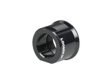 Bontrager Comp 12mm drive side axle end cap in black for 142mm OLD XDR freehub on bicycle wheel component