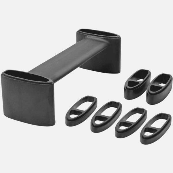 Profile Design A3C High Riser Kit for Wing20C+ and Wing Ultimate aerobars, featuring 5/10mm spacers and carbon bridge components.