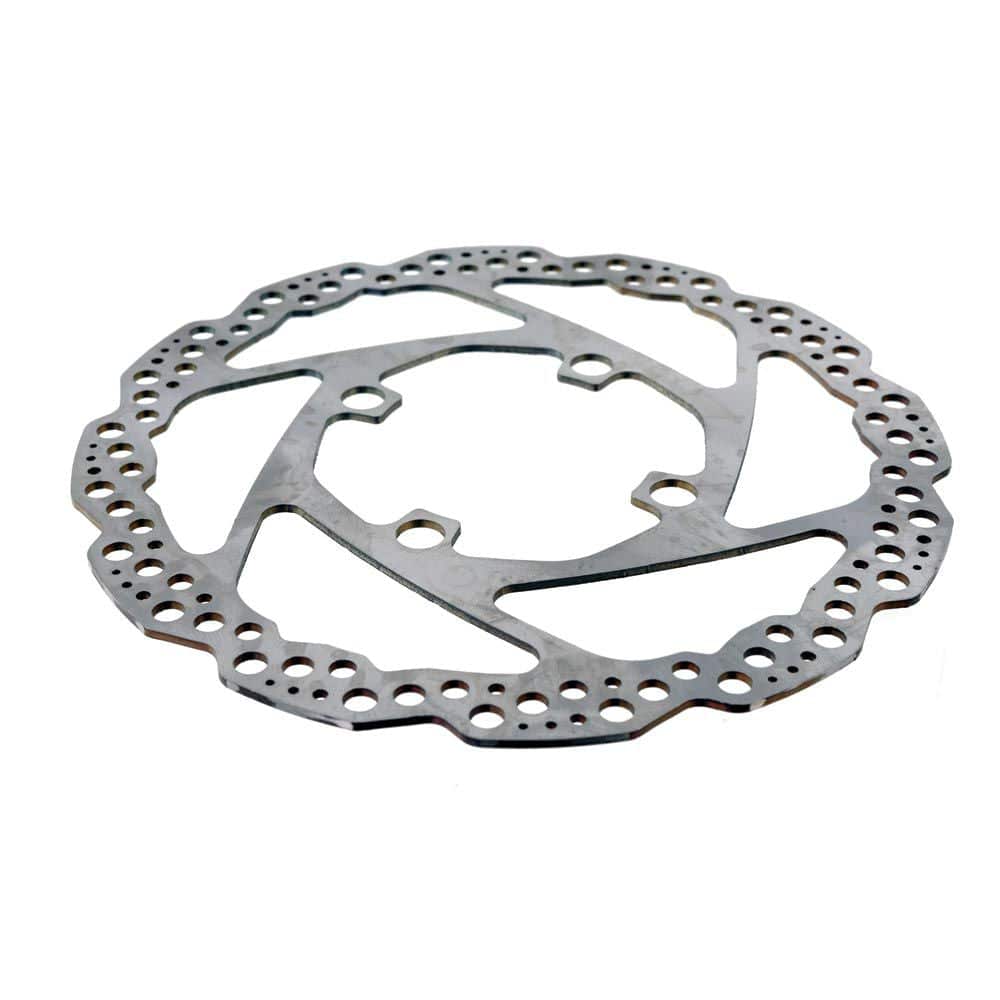 Rohloff Speedhub disc rotor hub spare component showing the 4-bolt mounting system for reliable bicycle braking.