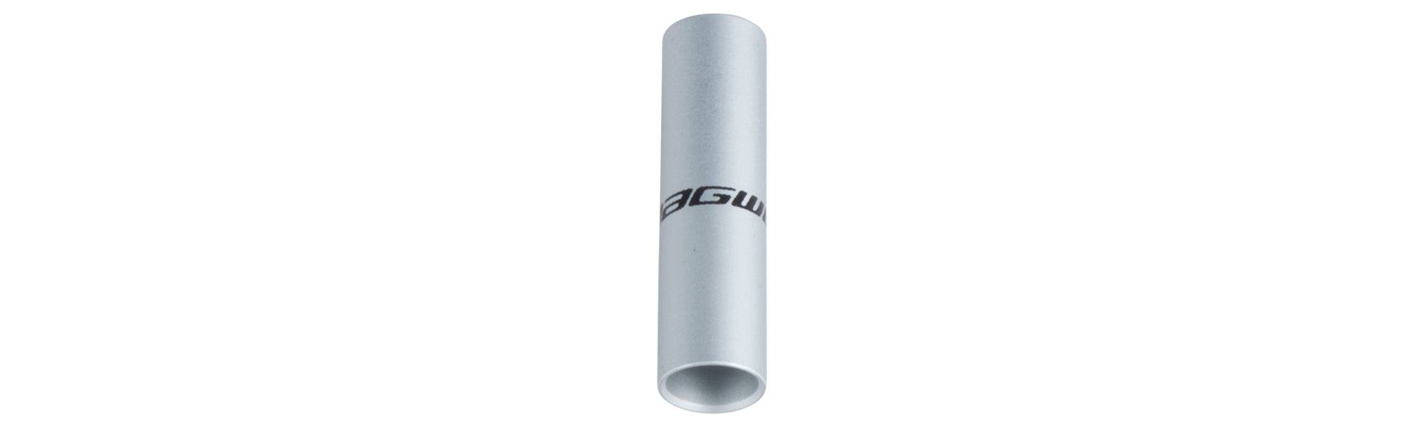 Jagwire Double Ended 5mm Ferrules Pack of 10 Grey One size | Swinnerton Cycles