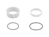 Bontrager Line Dropper Post Bushing Kit in white for 31.6mm dropper post, replacement component for bike suspension system