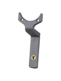 Trek Fuel EXe downtube charge port assembly bracket in black, component replacement for 2023-2024 mountain bike.