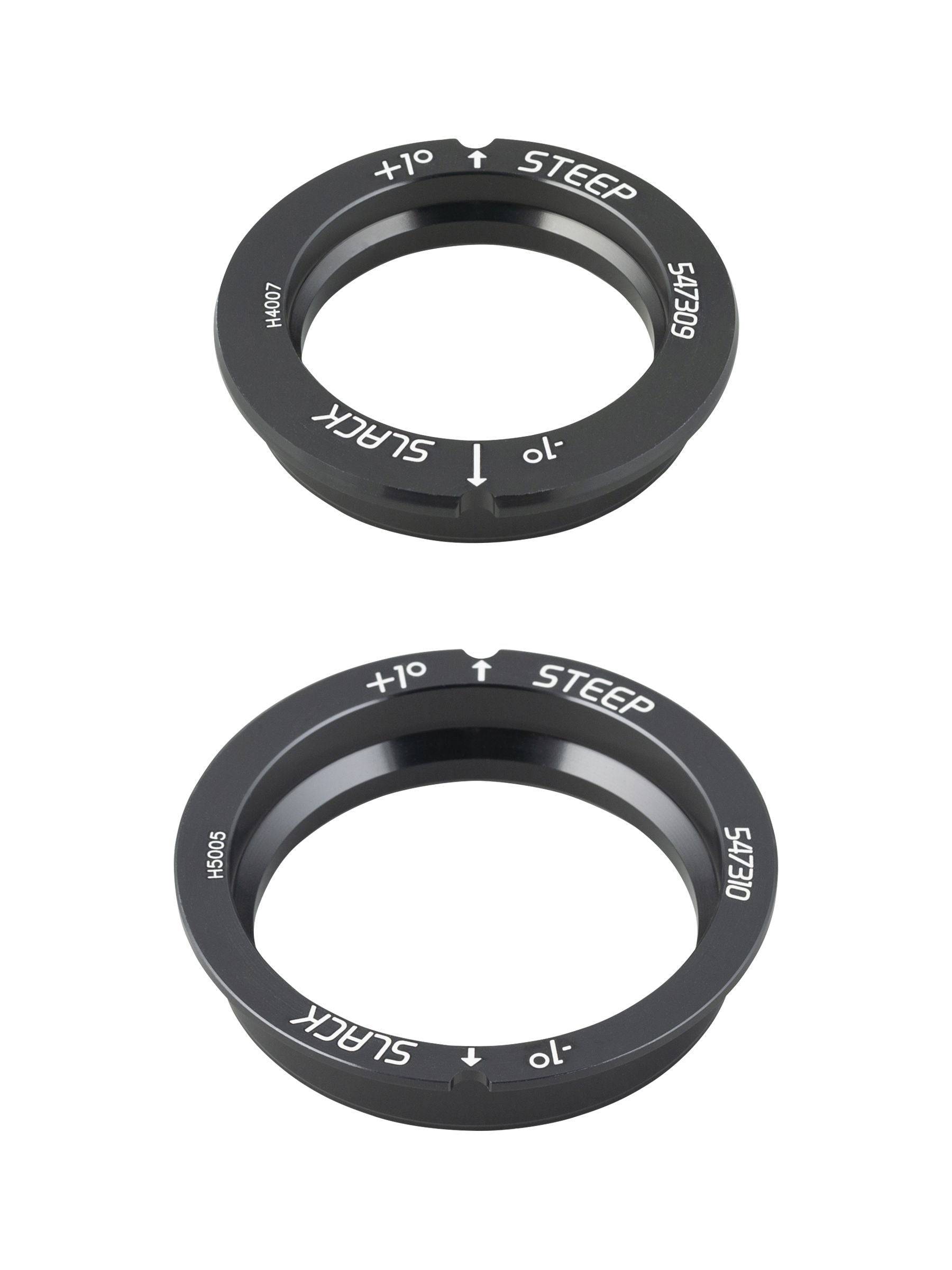 Trek 2018 Session 1-Degree Headset Cups for precise steering control, component bike parts for mountain bikes.