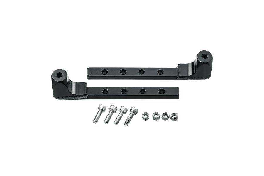 Topeak adjustable black legs for Super Tourist disc rack, providing stable bike support and accessory enhancement.