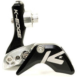 K-Edge 1x Race Chain Guide in black anodized finish, CNC machined bike chain retainer for added drivetrain security.