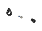 Black Trek Thru-Skew retention nut with mounting hardware for bike components, shown with the nut and hardware parts.