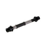 Halo MXR rear Cr-Mo axle hub spare for bicycle wheel replacement, featuring durable metal construction and precise component design.