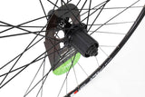 KX Wheels 700C rear cassette wheel rim with double-wall construction, quick release, 36 spokes, suitable for 8-10 speed bicycles