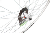 KX Wheels KX Hybrid 700C double-wall front wheel rim with brake, quick release axle, for bike components, durable and lightweight.