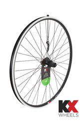 KX-Hybrid-700C-Doublewall-Q/R-Cassette-Wheel-Rim-Brake-(Rear)