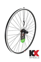 KX-Hybrid-700C-Doublewall-Q/R-Cassette-Wheel-Rim-Brake-(Rear)