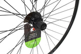 KX Wheels KX Hybrid 700C rear cassette wheel with double-wall rim, quick release, 135mm spacing, suitable for bike components