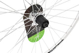 KX Wheels KX Hybrid 700C rear cassette wheel with double-wall rim, quick release, 135mm spacing, suitable for component upgrades.