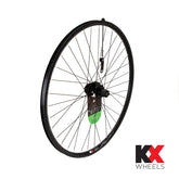 KX-Hybrid-700C-Doublewall-Q/R-Cassette-Wheel-Disc-Brake-in-Black-(Rear)