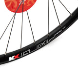 KX Wheels MTB 29" rear doublewall disc brake wheel with quick-release screw-on hub for mountain biking components