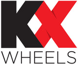 KX Hybrid 700C Doublewall Solid Axle Wheel Rim Brake in Black (Front)